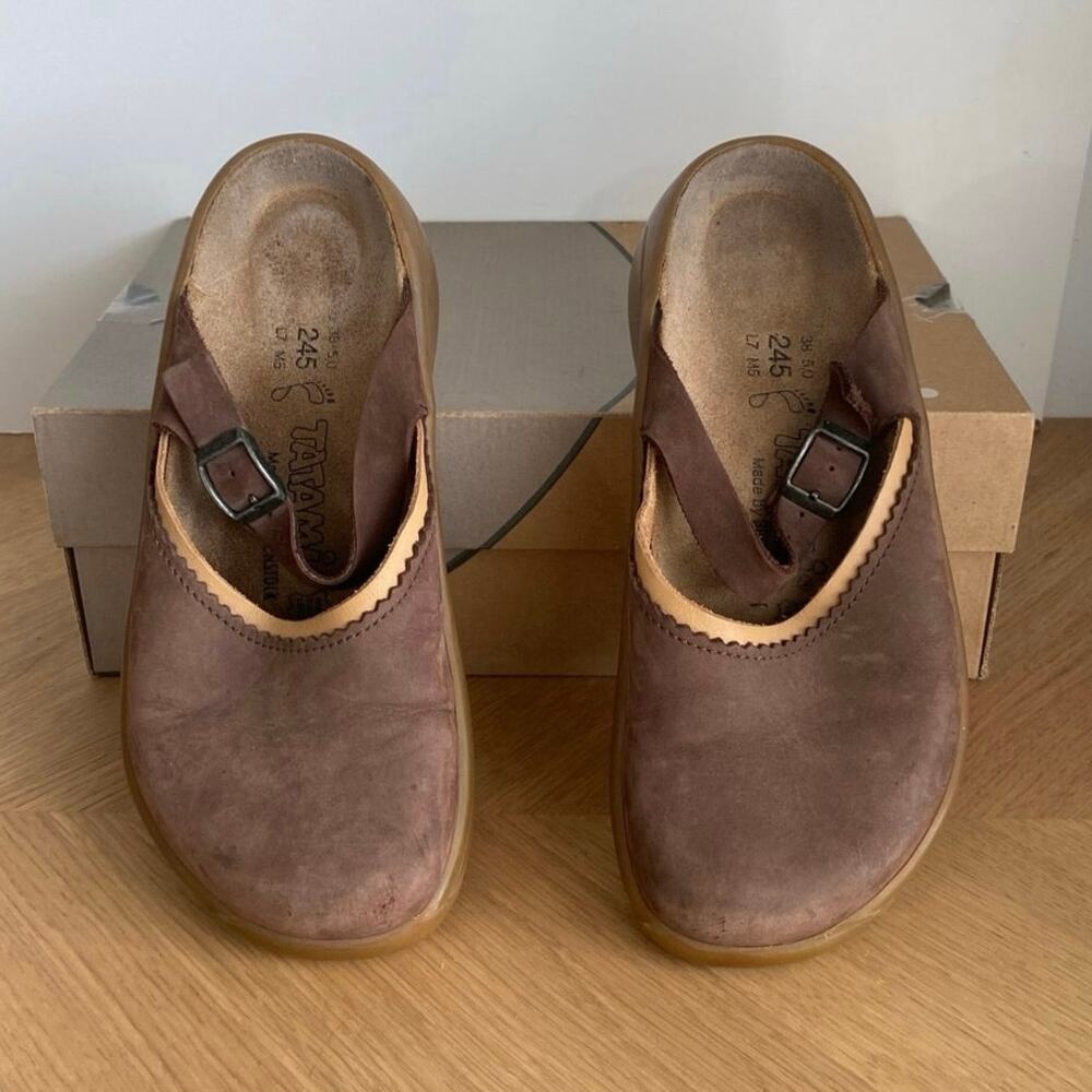 Birkenstock Boston ‘Tobacco’ Unisex Slip On Clogs- SZ Men 8- Women 10